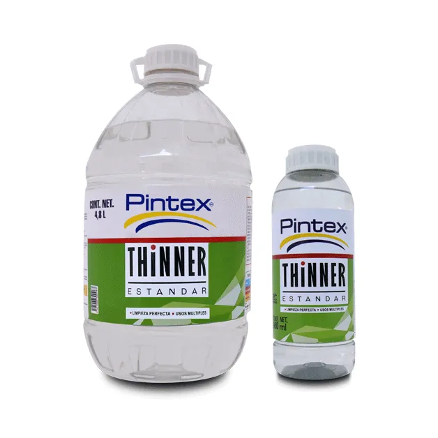 Muestra de aplicación de THINNER